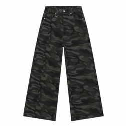 Black Camo Jeans