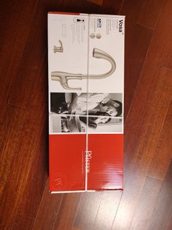 Brand New Pfister Vosa Kitchen Sink Faucet Stainless Steel