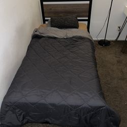 Twin Bed and Frame