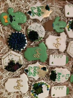 #Baby shower #succulents #cactus