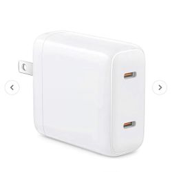 WEMISS 40W PD Dual USB-C Wall Charger