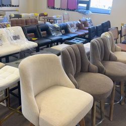 📣 HUGE FURNITURE SALE — Sofas, Gaming Chairs, Office Chairs, Dining Chairs & Bar Stools! Come choose in person! We have many styles available: ✔ Sofa