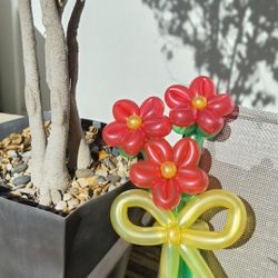 Flower Balloon Bouquet