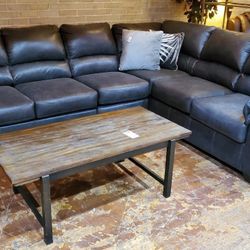 🍄 Maderla 2-Piece Sectional With Chaise | Sectional-Gray | Sofa | Loveseat | Couch | Sofa | Sleeper| Living Room Furniture| Garden Furniture | Patio 