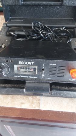 Vintage escort radar warning receiver