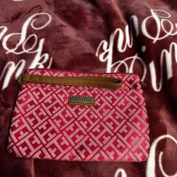 Tommy Hilfiger Pink Clutch 