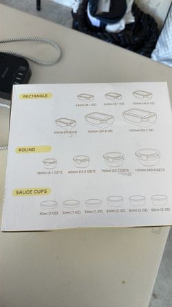 Food storage container set