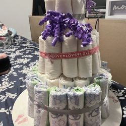 Diaper cake 8$