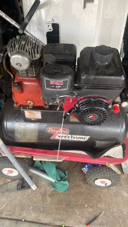 Gas powered compressor