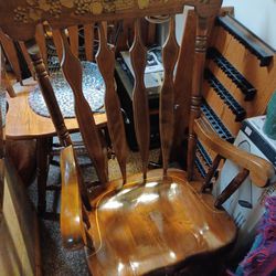 Solid Pine Country Rocking Chair