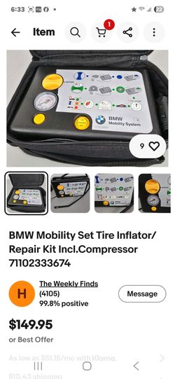 Bmw air pump kit