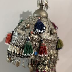 Authentic Turkmen Women’s Bridal Headdress
