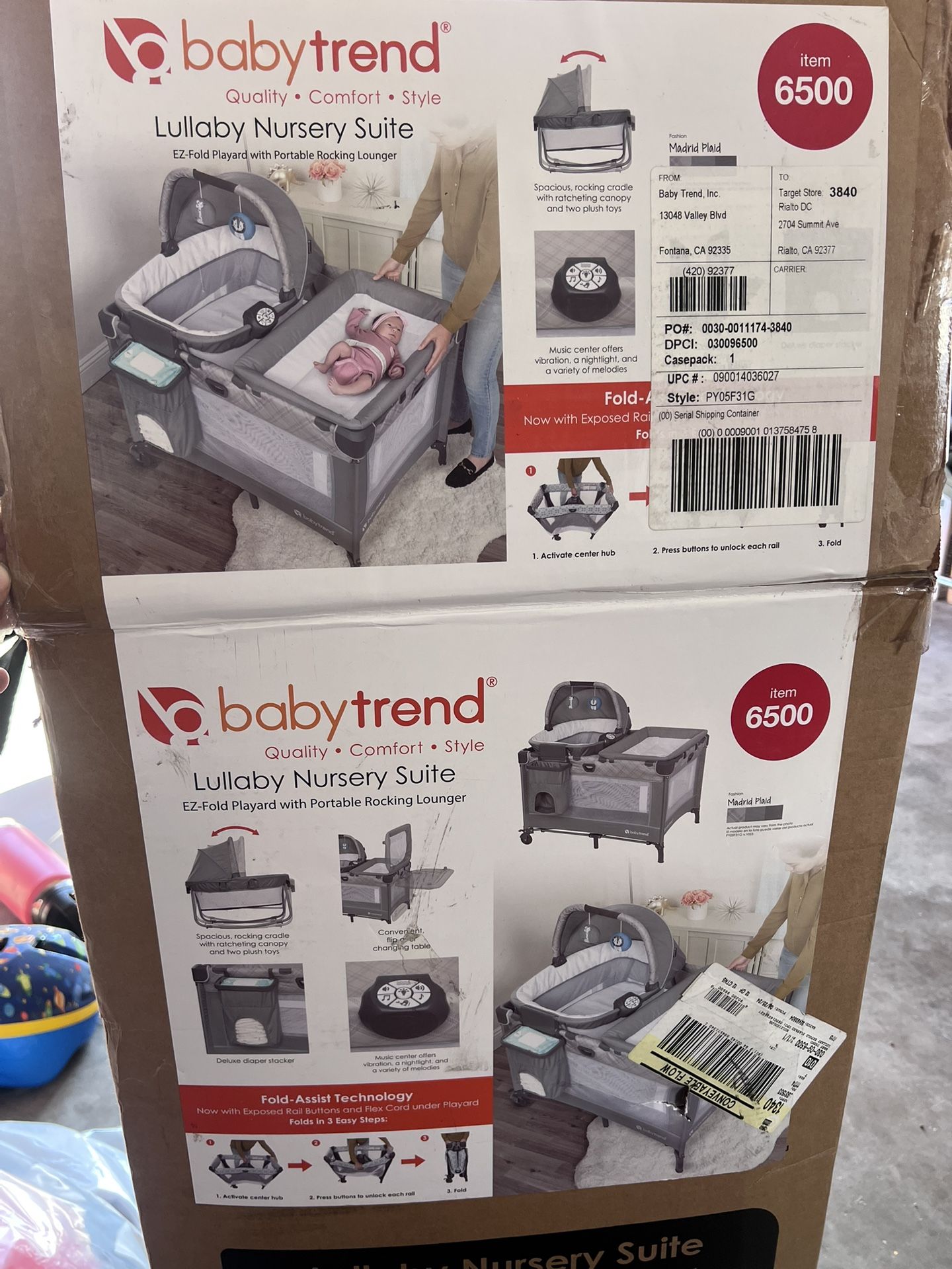 Baby Trend Playpen 6500