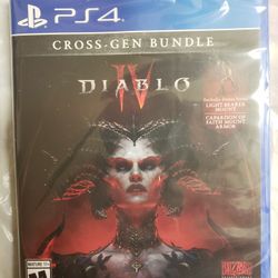 PS4 DIABLO 4 GAME Brand New Sealed 