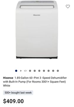 Hisense 1.85 Gal New 