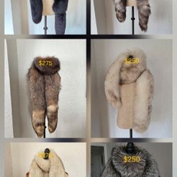 Fox Fur Scarf, Boa, Wraps, Stole Individually Priced NO OFFERS 