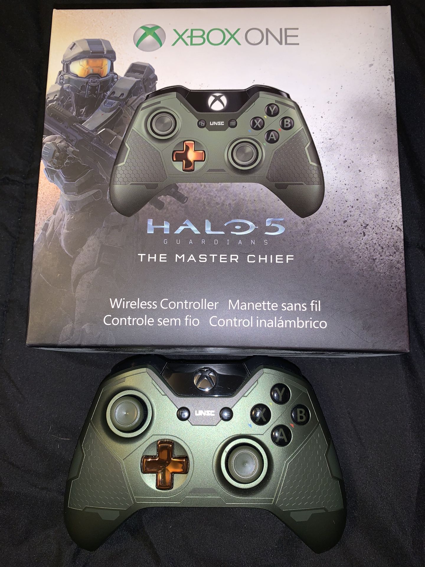 Xbox One Limited Edition Halo 5 Master Chief Wireless Controller