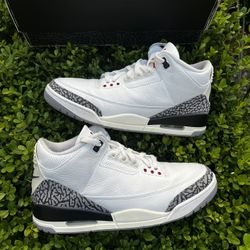 Size 11 - Jordan 3 Retro Mid White Cement Reimagined