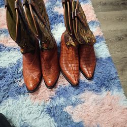 Botas vaqueras  número  9 de México  original