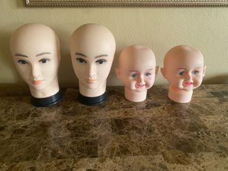 Mannequin heads