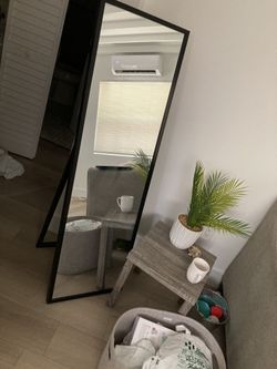 Table & Mirror & Plant