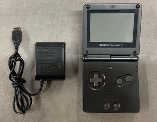 Nintendo Gameboy Advanced Sp Black Color