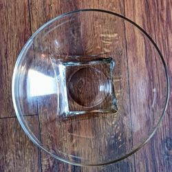 Hazel Atlas Colony Master Salad Bowl Clear Vintage 11 x 4 x 4 1/3 inches

