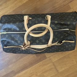 Louis Vitton Monogram Eole 50 Convertable Duffle Rolling Trolley