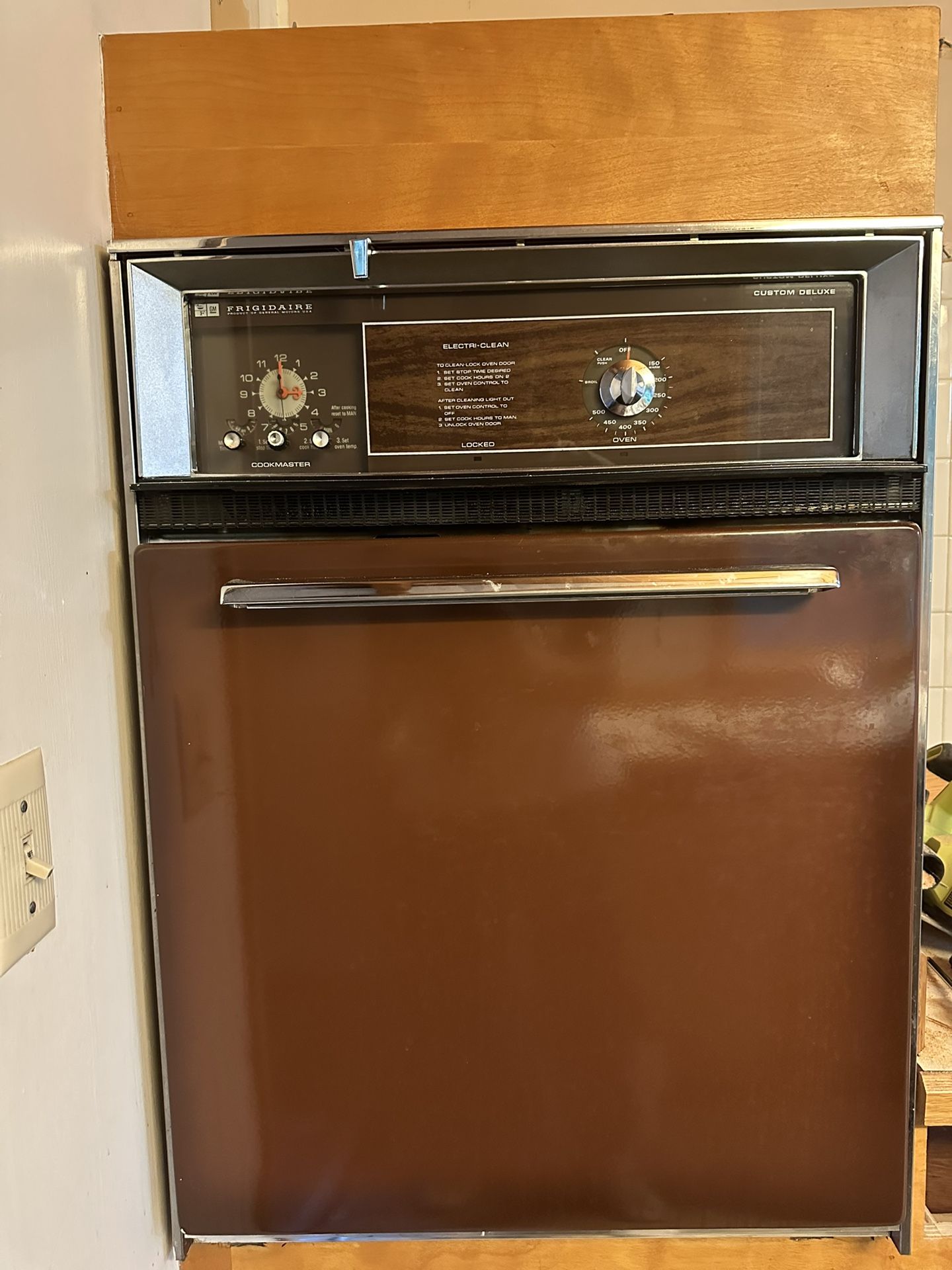 Fully Working Vintage Oven