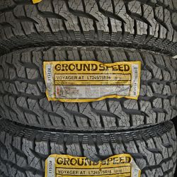 245-75-16 !!! GROUNDSPEED LT A/T !!! $470 LAS 4 LLANTAS MONTADAS Y BALANCEO INCLUIDO 👌