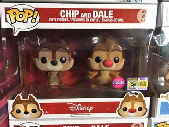 SDCC 2017 Funko Pop Exclusive Chip and Dale Con Sticker for