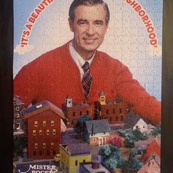 Buffalo Games Mister Roger's Neighborhood Jigsaw Puzzle Completed 