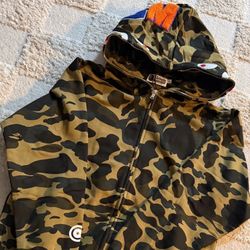 Bape Zip Up Hoodie