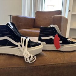 Vans Women's Sk8-Hi Stacked Sneakers: Size 7.0 Women’s And Men’s 5.5 