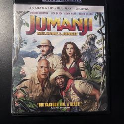 Jumanji Welcome To The Jungle 4K UHD