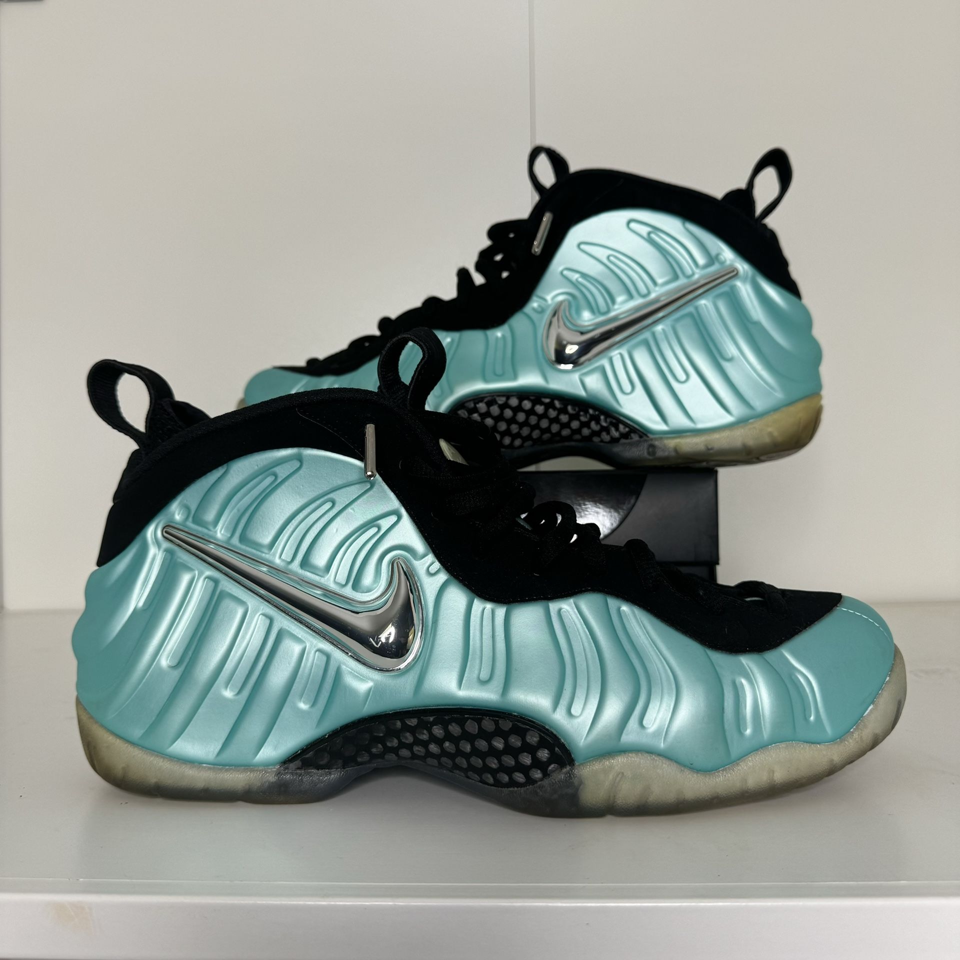 Nike Air Foamposite Pro Island Green 624041 303 OG Retro Clean