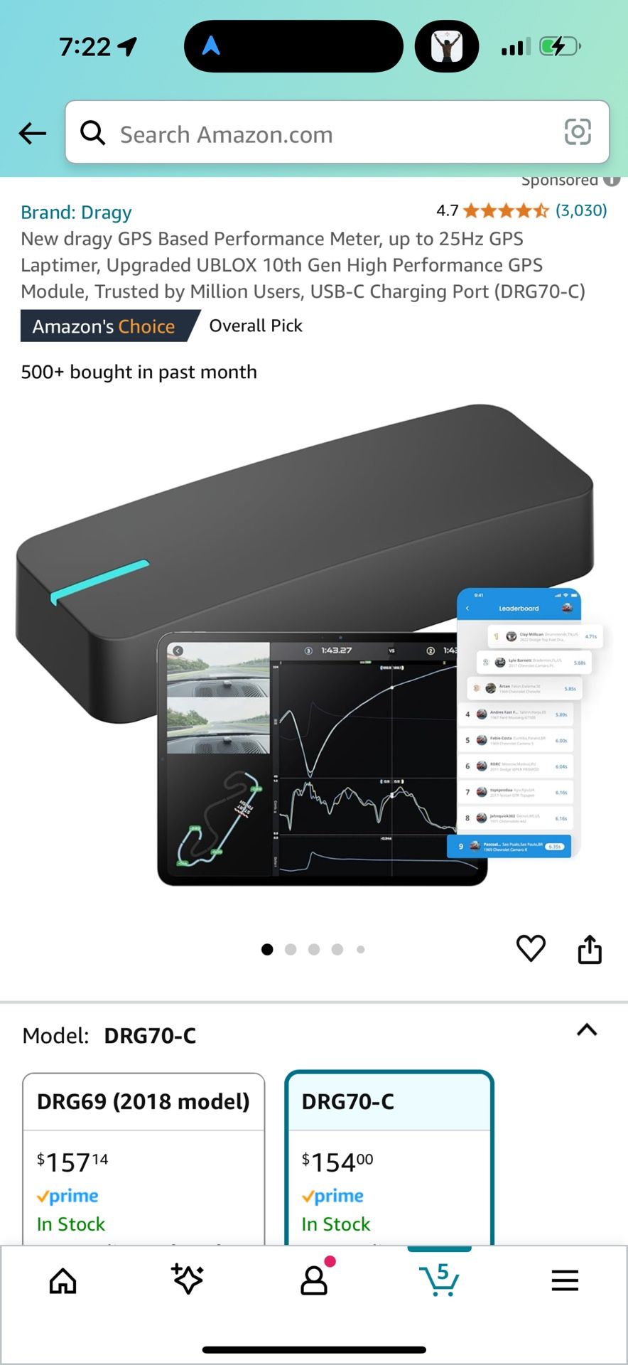 Dragy High Performance GPS