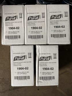 Purell Hand Sanitizer Dispenser & Refills NEW