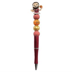 Cleveland Cavaliers NBA Kevin Love Teenymates Custom Beaded Ballpoint Twist Pen