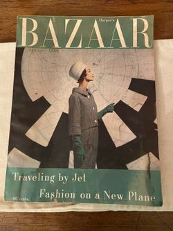 Harper’s Bazaar Magazine January 1958