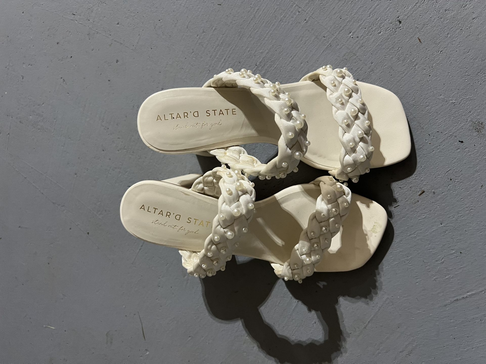 Wedding Pearl Heels