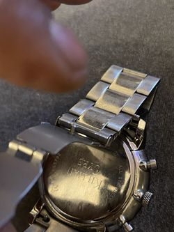 Fossil Neutra Chronograph Quartz Blue Dial Men's Watch FS5792 USED