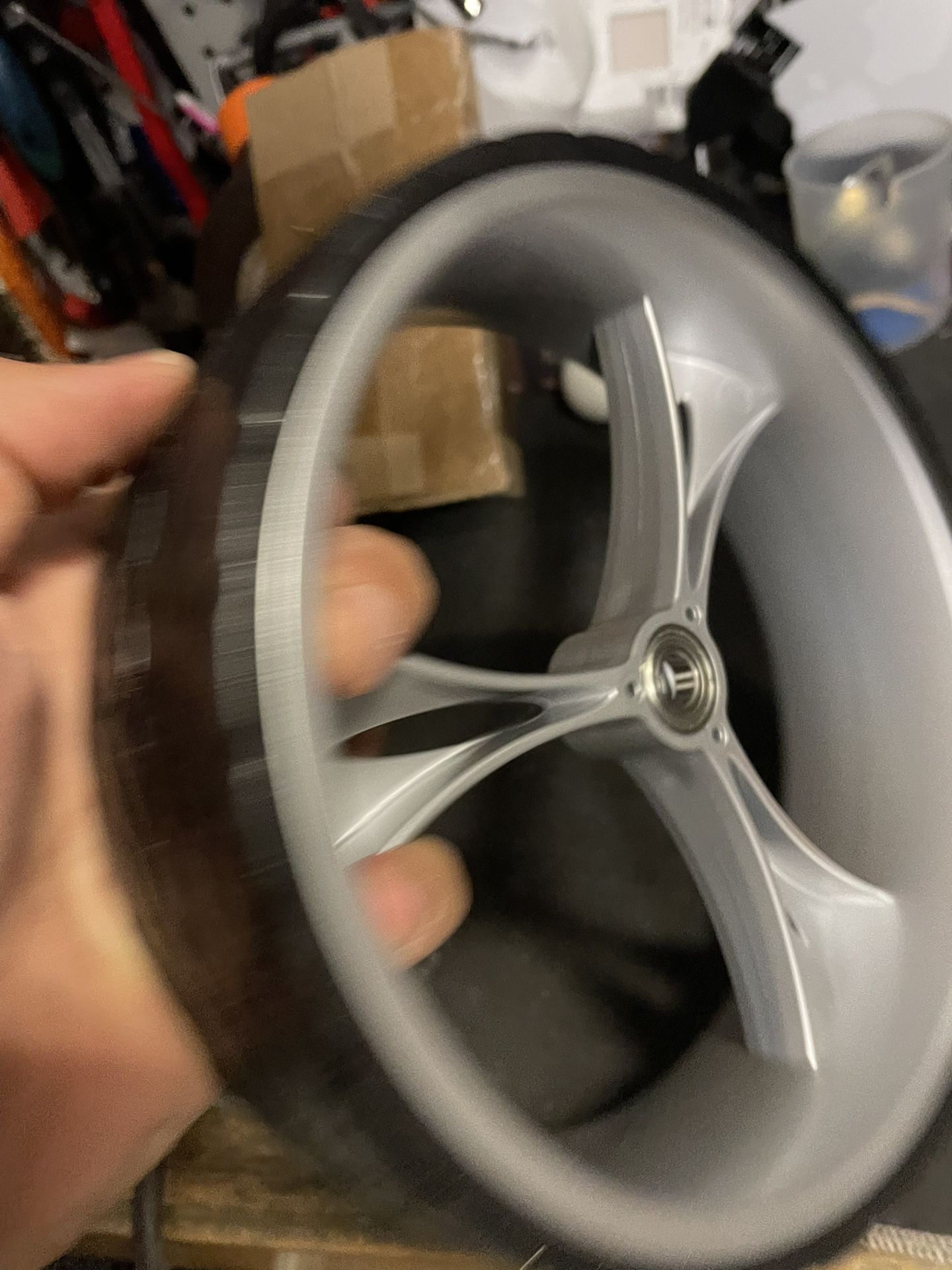 Cart wheels 2 Pc set new
