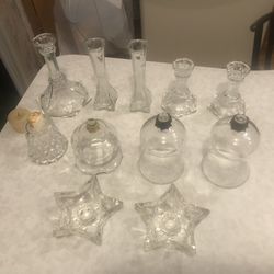 Glass Vases And Candle Holders