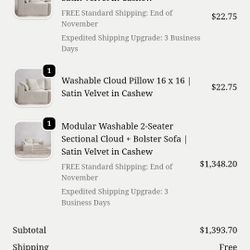 Diorama sectional couch