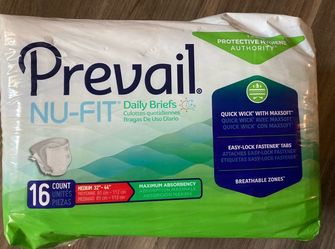 Prevail Medium diapers