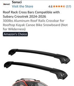 Crossbars for Subaru CROSSTEK