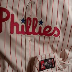Phillies IBANEZ Majestic Jersey 