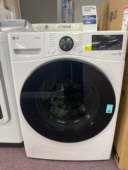 LG 4.5 cu. ft. Ultra Large Capacity Smart Front Load Energy Star Washer