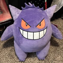 Jumbo Gengar Plush Jazwares w/tag